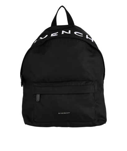 Backpack, &pound;390, Handbags, Black, Nylon, Front view